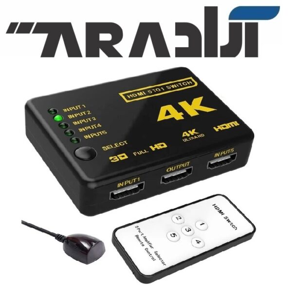 سوییچ 5 به 1 پورت HDMI