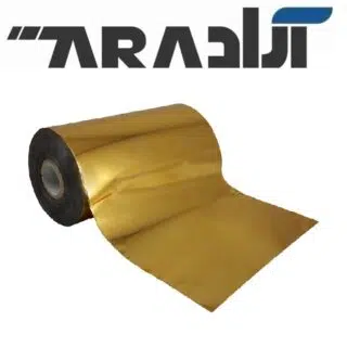 ریبون وکس رزین طلایی