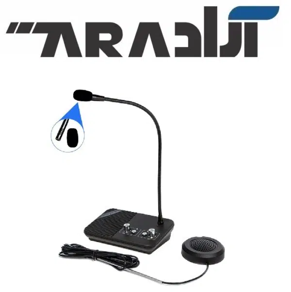 میکروفون باجه ای اینترم  INTERM-E350