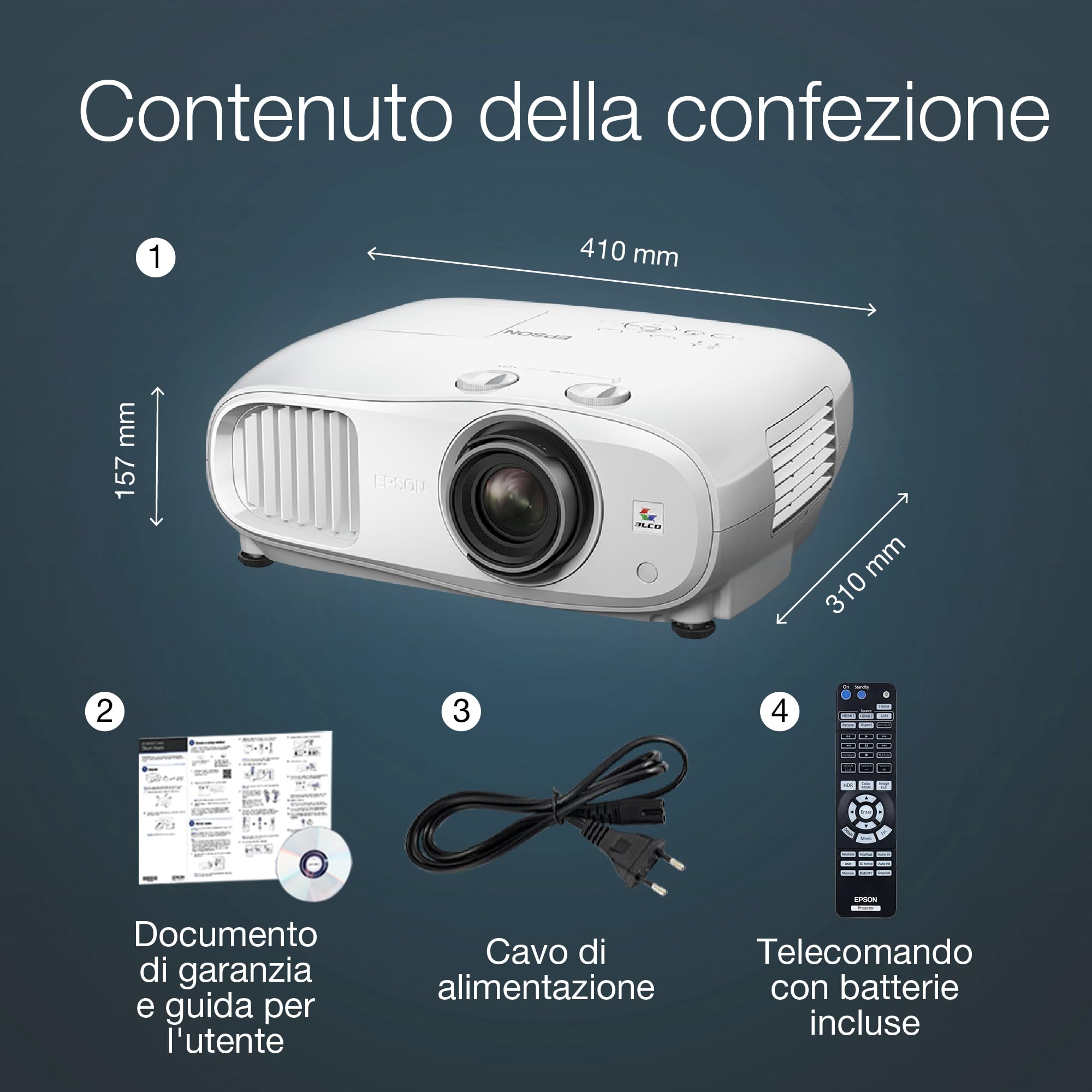 ویدئو پروژکتور اپسون EPSON EH-TW7100 ویدئو پروژکتور اپسون EPSON EH-TW7100