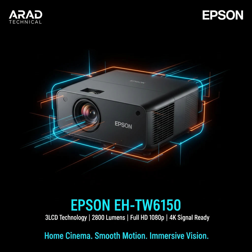 ویدئو پروژکتور اپسون EPSON EH-TW6150 ویدئو پروژکتور اپسون EPSON EH-TW6150
