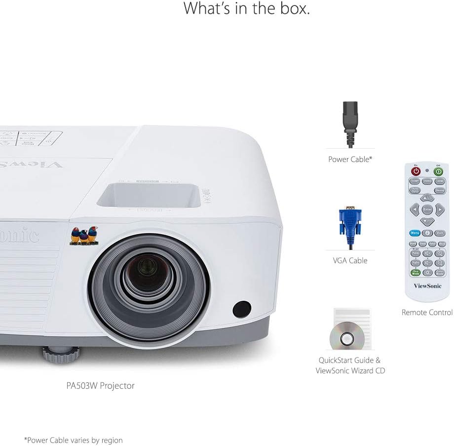 ویدئو پروژکتور ویوسونیک VIEWSONIC PA503W ویدئو پروژکتور ویوسونیک VIEWSONIC PA503W