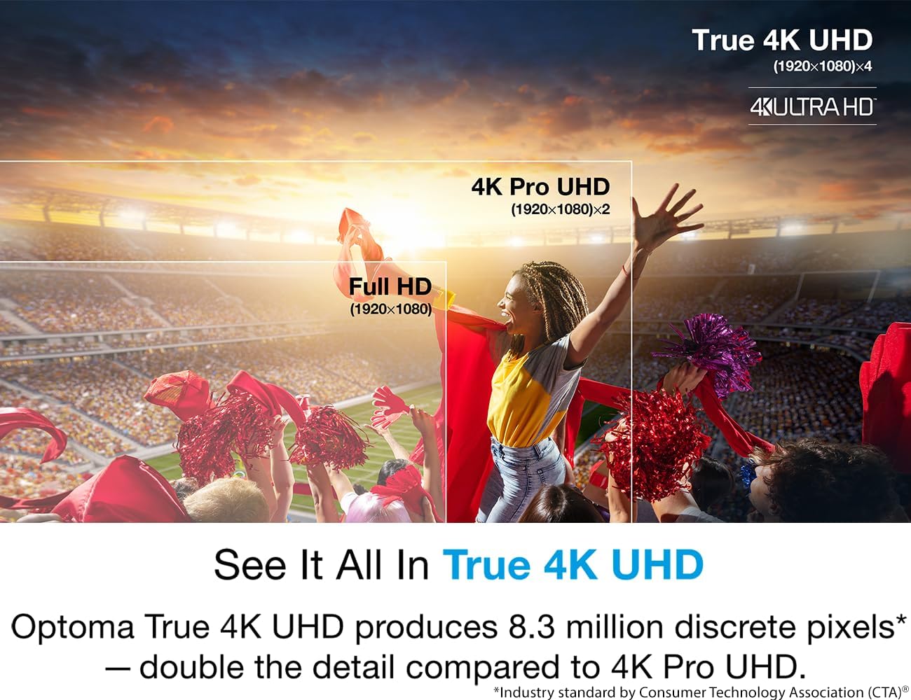 ویدئو پروژکتور اپتما OPTOMA UHD38x ویدئو پروژکتور اپتما OPTOMA UHD38x