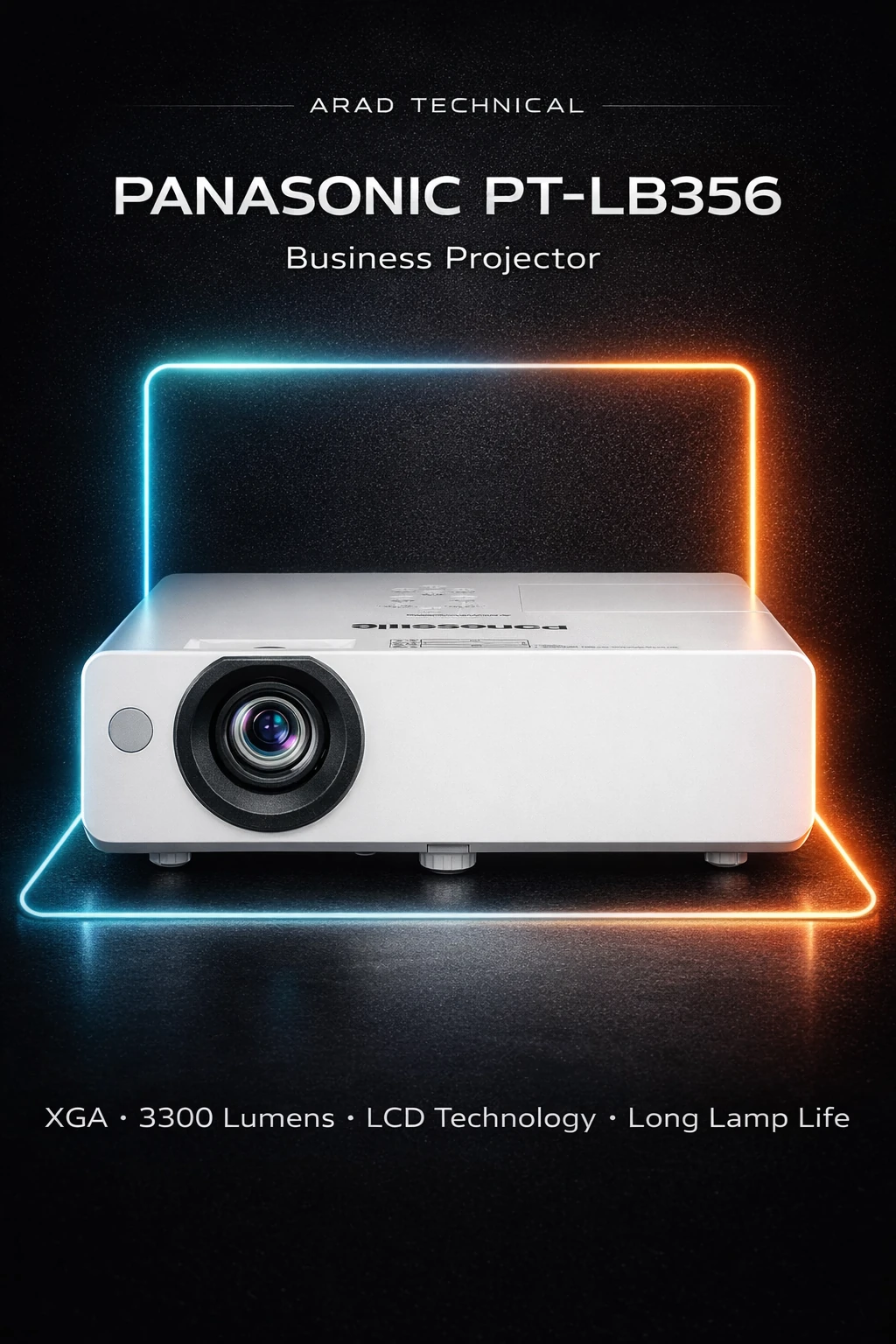 ویدئو پروژکتور پاناسونیک PANASONIC PT-LB356 ویدئو پروژکتور پاناسونیک PANASONIC PT-LB356