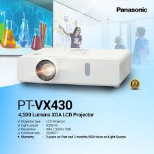 ویدئو پروژکتور پاناسونیک PANASONIC PT-VX430 ویدئو پروژکتور پاناسونیک PANASONIC PT-VX430